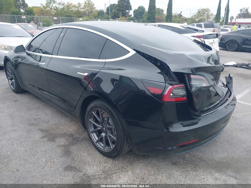 2019 Tesla Model 3 VIN 5YJ3E1EA7KF410272 IAAI salvage auction — REAR END, Salvage Title, sold $1,700 on 2026-07-23 (photo 3)