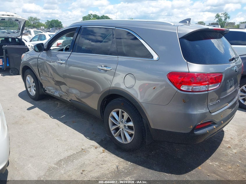 2018 Kia Sorento VIN 5XYPG4A34JG384077 IAAI salvage auction — LEFT SIDE, Salvage (North Carolina), sold $3,250 on 2026-07-29 (photo 3)