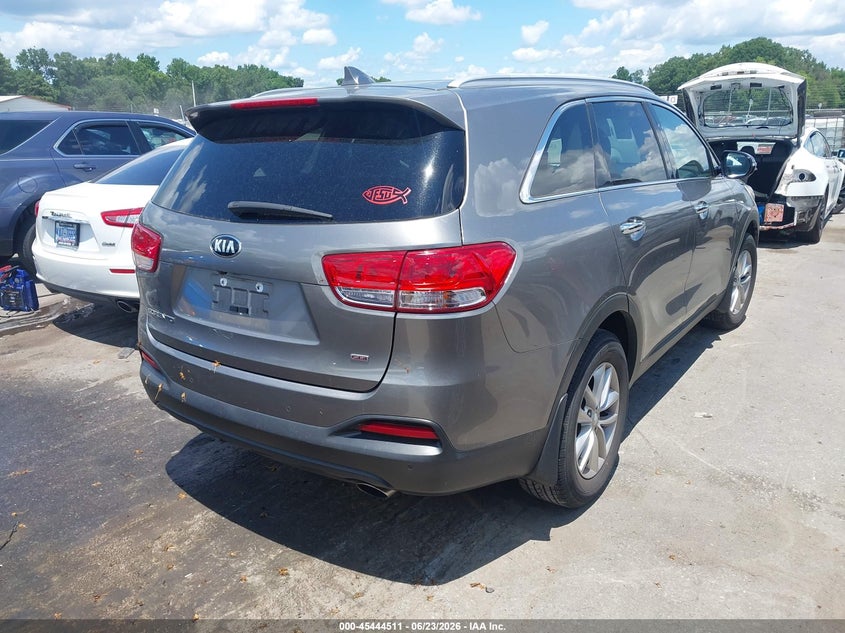 2018 Kia Sorento VIN 5XYPG4A34JG384077 IAAI salvage auction — LEFT SIDE, Salvage (North Carolina), sold $3,250 on 2026-07-29 (photo 4)