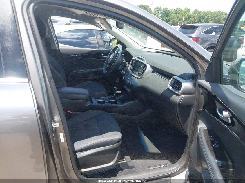 2018 Kia Sorento VIN 5XYPG4A34JG384077 IAAI salvage auction — LEFT SIDE, Salvage (North Carolina), sold $3,250 on 2026-07-29 (photo 5)