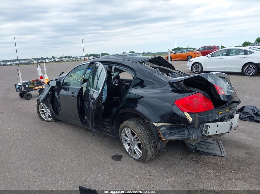 2008 Infiniti G35 VIN JNKBV61F58M274085 IAAI salvage auction — ROLLOVER, Parts Only Bos (Minnesota), sold $250 on 2026-07-13 (photo 3)