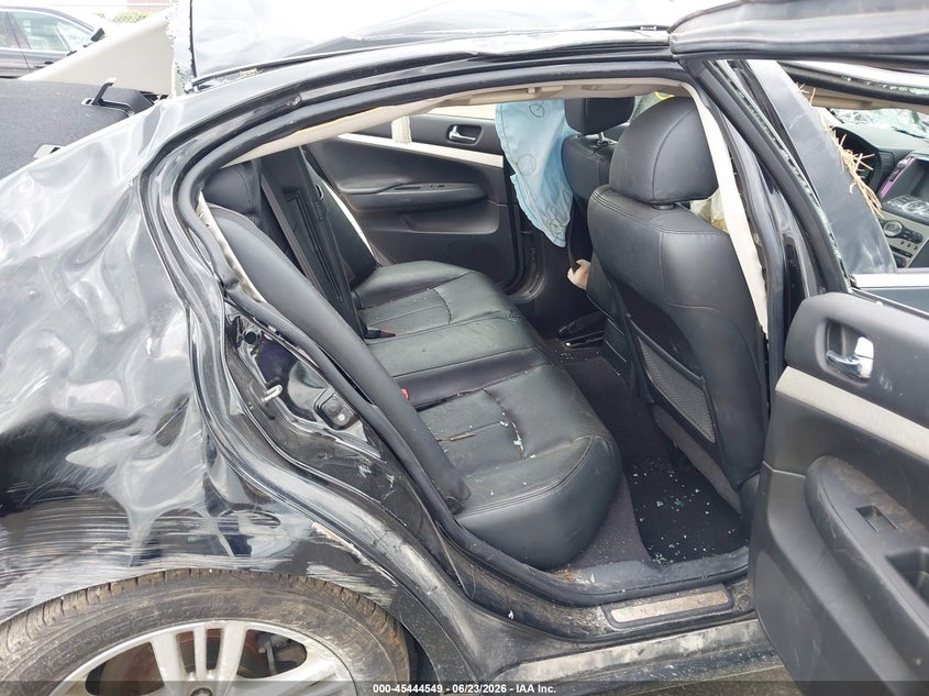 2008 Infiniti G35 VIN JNKBV61F58M274085 IAAI salvage auction — ROLLOVER, Parts Only Bos (Minnesota), sold $250 on 2026-07-13 (photo 8)