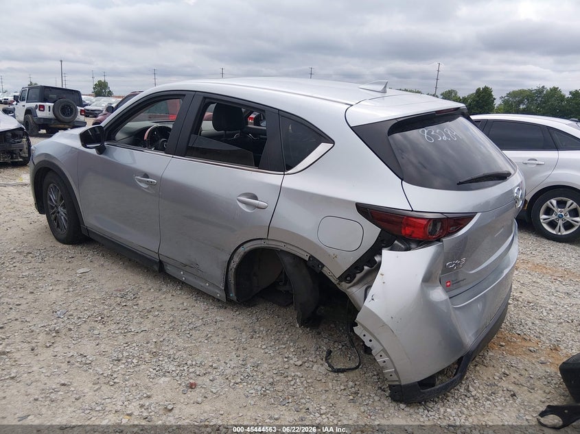 2020 Mazda Cx-5 VIN JM3KFBCM8L1832841 IAAI salvage auction — FRONT & REAR, Salvage Title, sold $3,100 on 2026-08-01 (photo 3)
