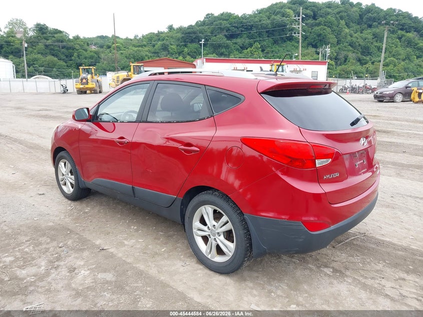 2011 Hyundai Tucson VIN KM8JUCAC5BU248190 IAAI salvage auction — NORMAL WEAR, Clear (Pennsylvania), sold $1,200 on 2026-07-21 (photo 3)