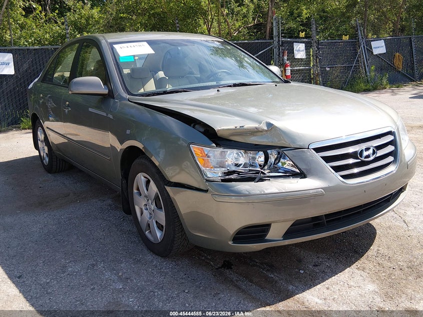 2009 Hyundai Sonata VIN 5NPET46CX9H566933 IAAI salvage auction — RIGHT FRONT, Salvage (Kansas), sold $700 on 2026-07-29 (photo 1)