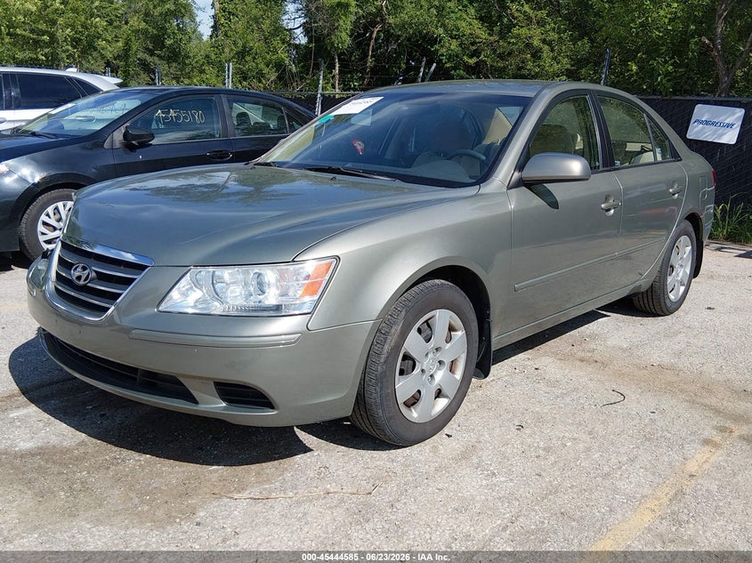 2009 Hyundai Sonata VIN 5NPET46CX9H566933 IAAI salvage auction — RIGHT FRONT, Salvage (Kansas), sold $700 on 2026-07-29 (photo 2)