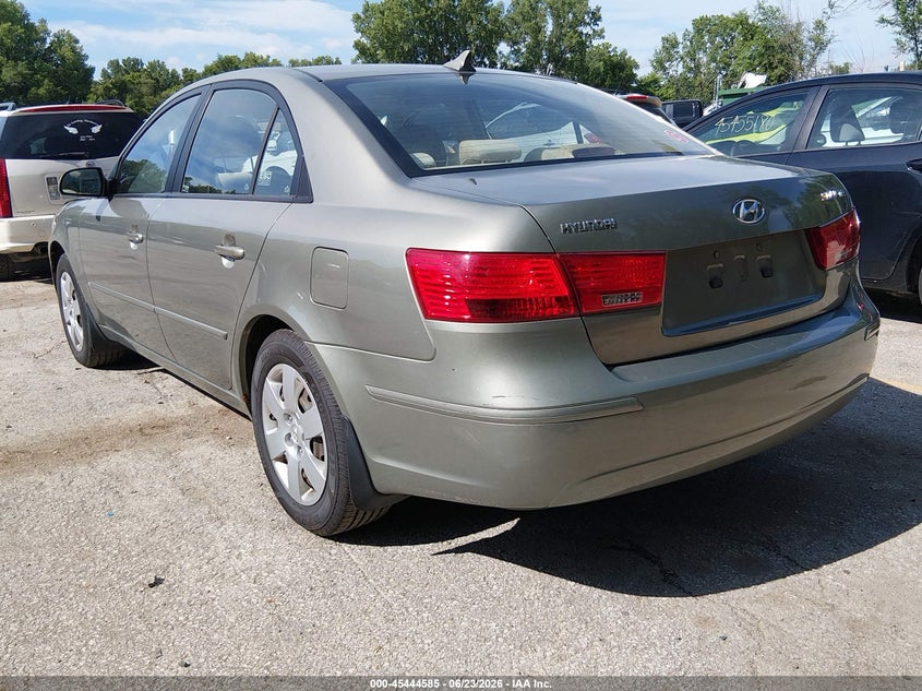 2009 Hyundai Sonata VIN 5NPET46CX9H566933 IAAI salvage auction — RIGHT FRONT, Salvage (Kansas), sold $700 on 2026-07-29 (photo 3)