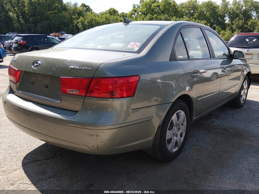 2009 Hyundai Sonata VIN 5NPET46CX9H566933 IAAI salvage auction — RIGHT FRONT, Salvage (Kansas), sold $700 on 2026-07-29 (photo 4)