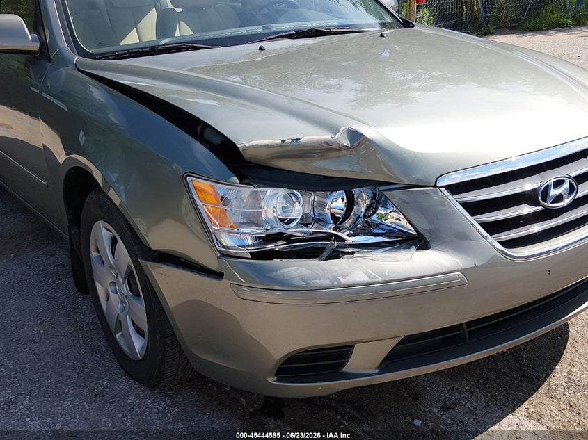2009 Hyundai Sonata VIN 5NPET46CX9H566933 IAAI salvage auction — RIGHT FRONT, Salvage (Kansas), sold $700 on 2026-07-29 (photo 6)