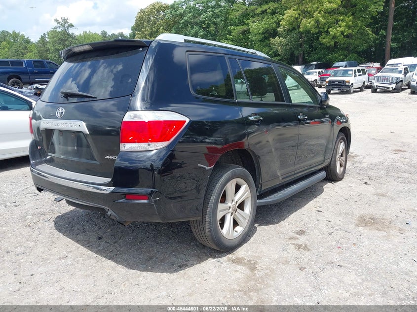 2010 Toyota Highlander VIN JTEDK3EHXA2162621 IAAI salvage auction — LEFT FRONT, Salvage (Georgia), sold $3,600 on 2026-07-29 (photo 4)