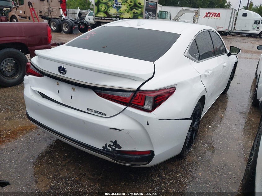 2022 Lexus ES VIN 58AGA1C17NU019963 IAAI salvage auction — FRONT END, Original (Texas), sold $17,250 on 2026-10-07 (photo 4)
