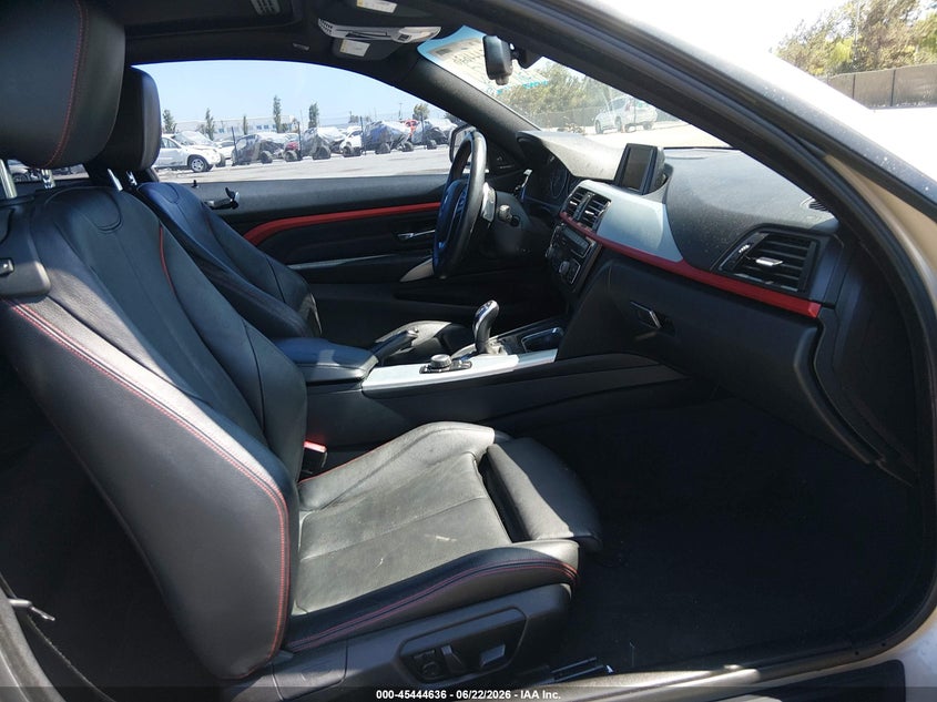 2014 BMW 4er VIN WBA3R1C58EK190803 IAAI salvage auction — LEFT SIDE, Salvage (California), sold $4,850 on 2026-07-29 (photo 5)