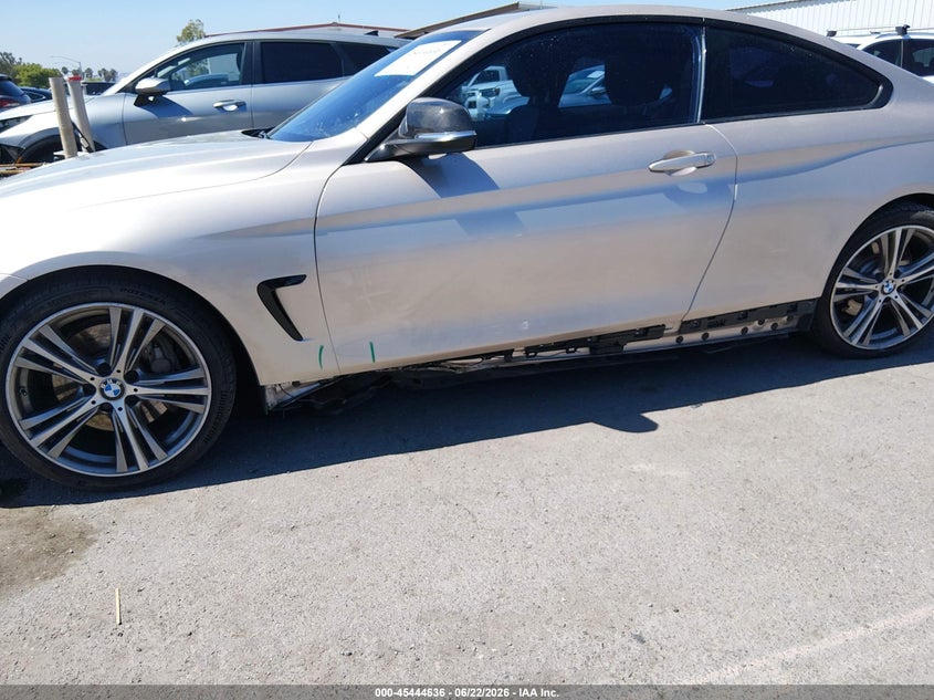 2014 BMW 4er VIN WBA3R1C58EK190803 IAAI salvage auction — LEFT SIDE, Salvage (California), sold $4,850 on 2026-07-29 (photo 6)