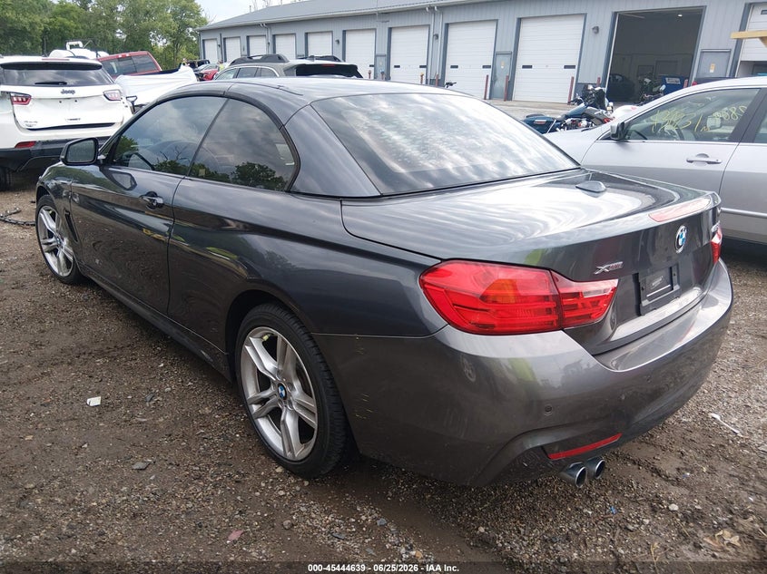 2016 BMW 4er VIN WBA3T1C52GP822637 IAAI salvage auction — RIGHT SIDE, Salvage (Indiana), sold $25 on 2026-08-03 (photo 3)