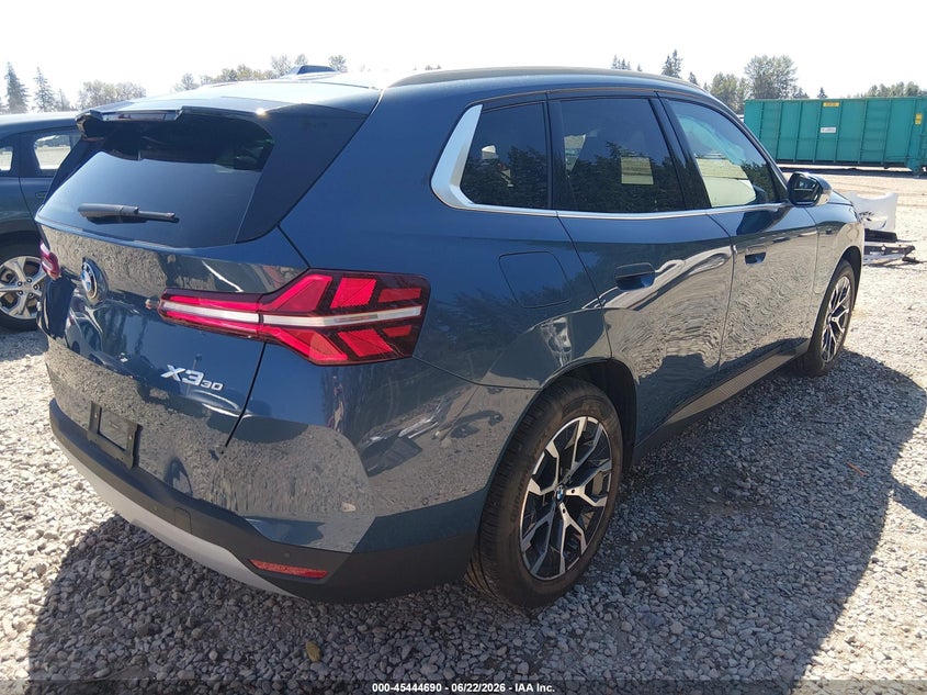 2026 BMW X3 VIN 5UX53GP07T9251396 IAAI salvage auction — LEFT SIDE, Salvage Title, sold $2,150 on 2026-07-22 (photo 4)