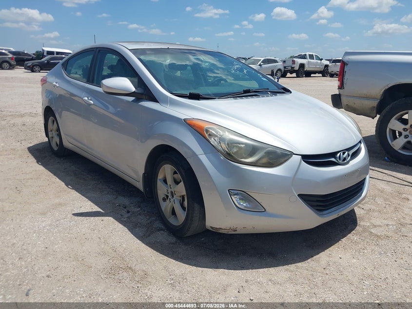2013 Hyundai Elantra VIN KMHDH4AE5DU823612 IAAI salvage auction — RIGHT REAR, Original (Texas), sold $1,050 on 2026-07-28 (photo 1)