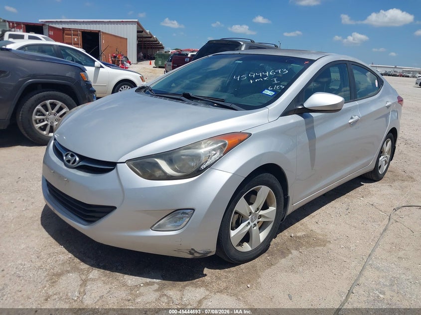 2013 Hyundai Elantra VIN KMHDH4AE5DU823612 IAAI salvage auction — RIGHT REAR, Original (Texas), sold $1,050 on 2026-07-28 (photo 2)