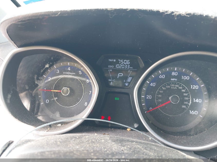 2013 Hyundai Elantra VIN KMHDH4AE5DU823612 IAAI salvage auction — RIGHT REAR, Original (Texas), sold $1,050 on 2026-07-28 (photo 7)