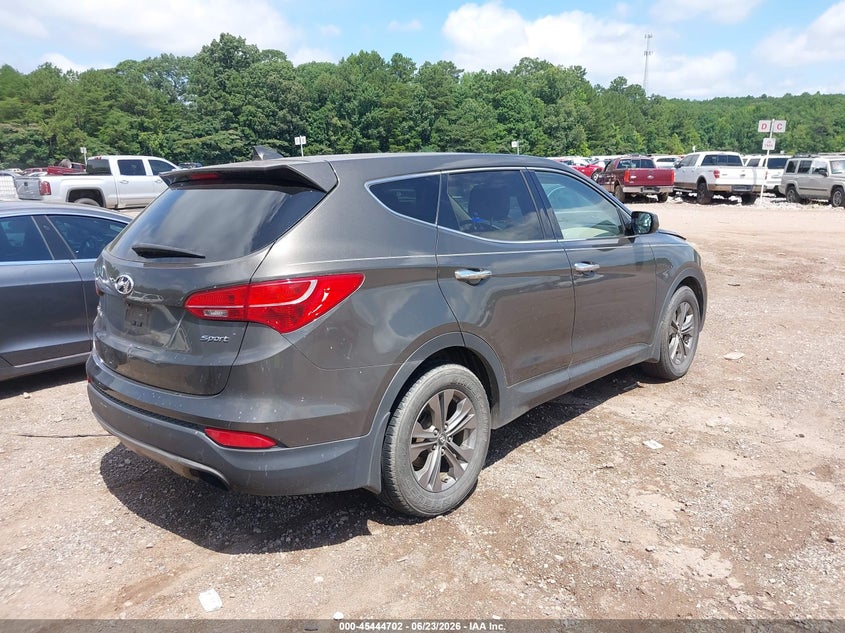 2013 Hyundai Santa fe VIN 5XYZT3LB6DG035722 IAAI salvage auction — NORMAL WEAR, Clear (Alabama), sold $1,100 on 2026-07-22 (photo 4)