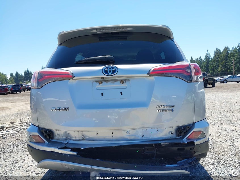 2016 Toyota VIN JTMDJREV3GD026683 IAAI salvage auction — REAR END, Bill Of Sale (Washington), sold $4,600 on 2026-07-08 (photo 6)