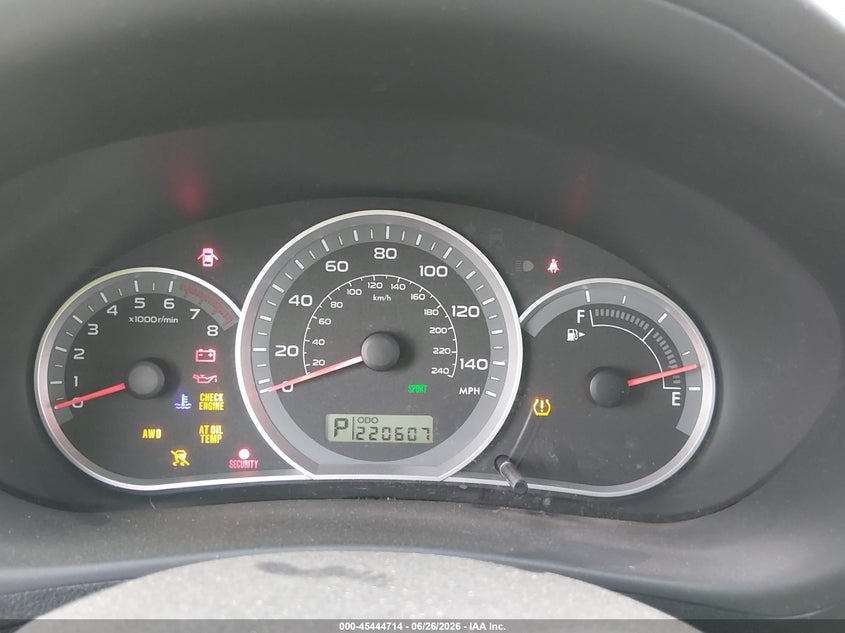 2010 Subaru Impreza VIN JF1GE6B68AH516877 IAAI salvage auction — NORMAL WEAR, Peddle Clear Public-Restricted (Oregon), sold $225 on 2026-07-29 (photo 7)