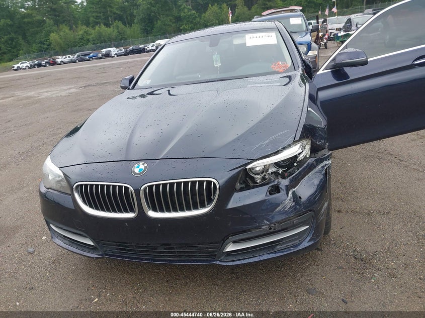 2014 BMW 5er VIN WBA5B3C51ED531195 IAAI salvage auction — FRONT END, Salvage Title, sold $2,900 on 2026-08-14 (photo 6)