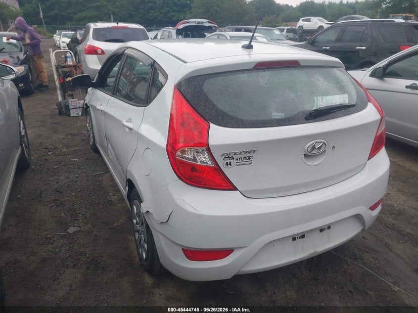 2017 Hyundai Accent VIN KMHCT5AE7HU365903 IAAI salvage auction — LEFT FRONT, Salvage (Massachusetts), sold $500 on 2026-07-21 (photo 3)