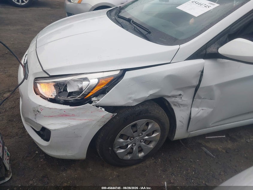 2017 Hyundai Accent VIN KMHCT5AE7HU365903 IAAI salvage auction — LEFT FRONT, Salvage (Massachusetts), sold $500 on 2026-07-21 (photo 6)