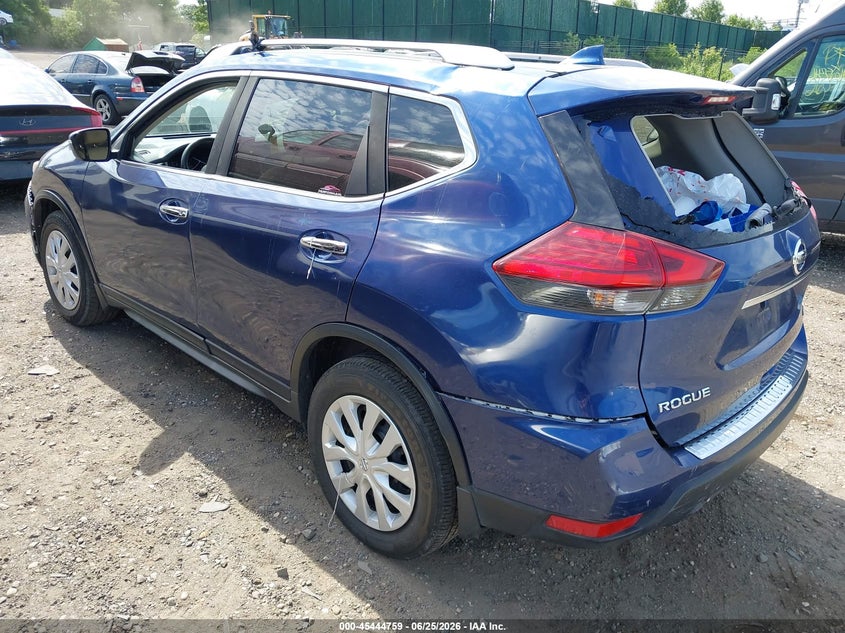 2017 Nissan Rogue VIN KNMAT2MV4HP513073 IAAI salvage auction — FRONT & REAR, Mv-907A (New York), sold $1,000 on 2026-07-11 (photo 3)