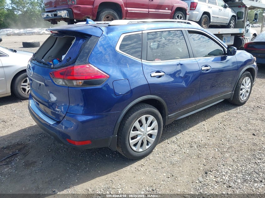 2017 Nissan Rogue VIN KNMAT2MV4HP513073 IAAI salvage auction — FRONT & REAR, Mv-907A (New York), sold $1,000 on 2026-07-11 (photo 4)