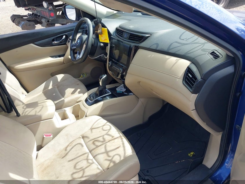 2017 Nissan Rogue VIN KNMAT2MV4HP513073 IAAI salvage auction — FRONT & REAR, Mv-907A (New York), sold $1,000 on 2026-07-11 (photo 5)
