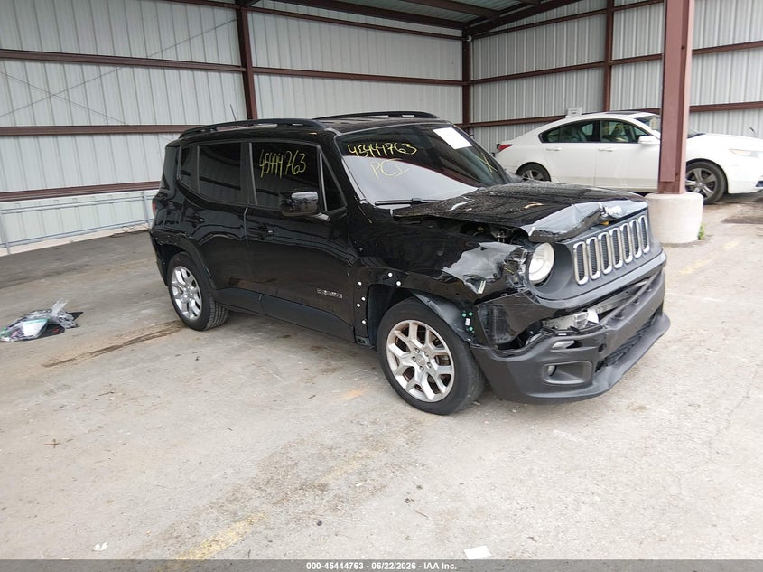 2018 Jeep Renegade VIN ZACCJABB0JPH48547 IAAI salvage auction — RIGHT FRONT, Salvage Title, sold $975 on 2026-08-02 (photo 1)