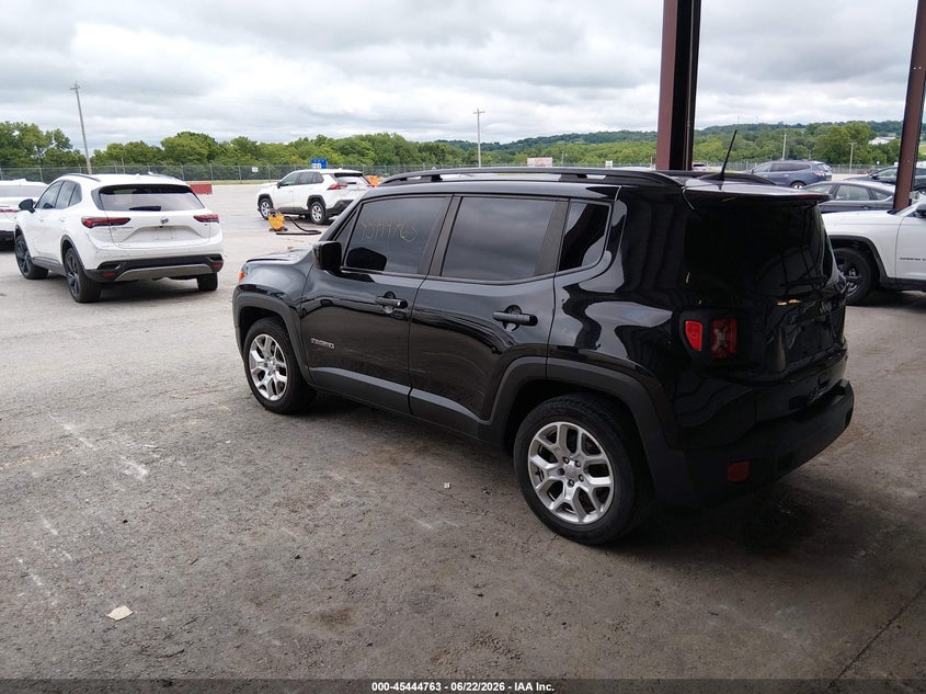 2018 Jeep Renegade VIN ZACCJABB0JPH48547 IAAI salvage auction — RIGHT FRONT, Salvage Title, sold $975 on 2026-08-02 (photo 3)