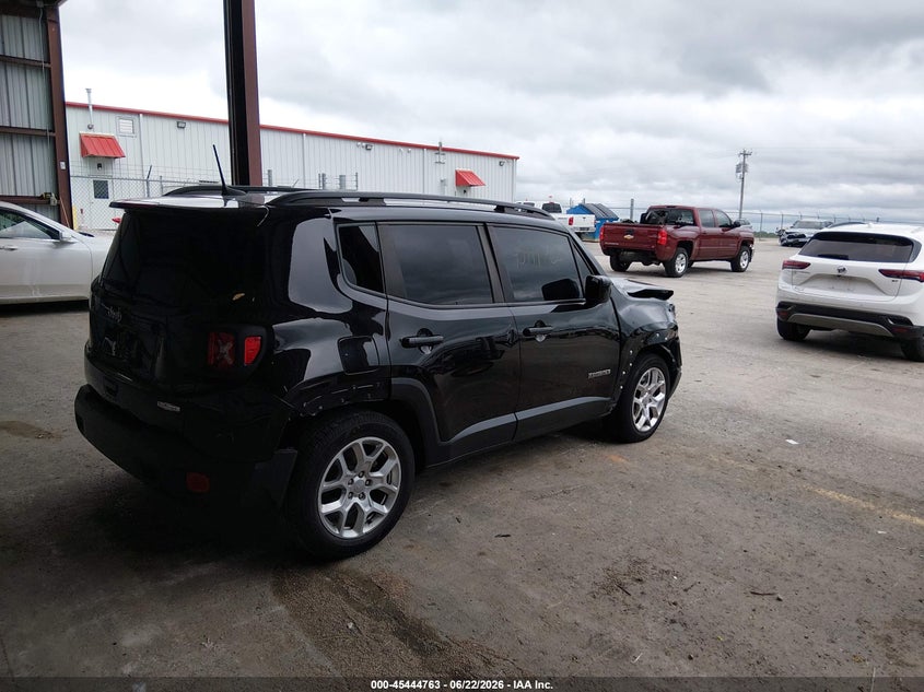 2018 Jeep Renegade VIN ZACCJABB0JPH48547 IAAI salvage auction — RIGHT FRONT, Salvage Title, sold $975 on 2026-08-02 (photo 4)