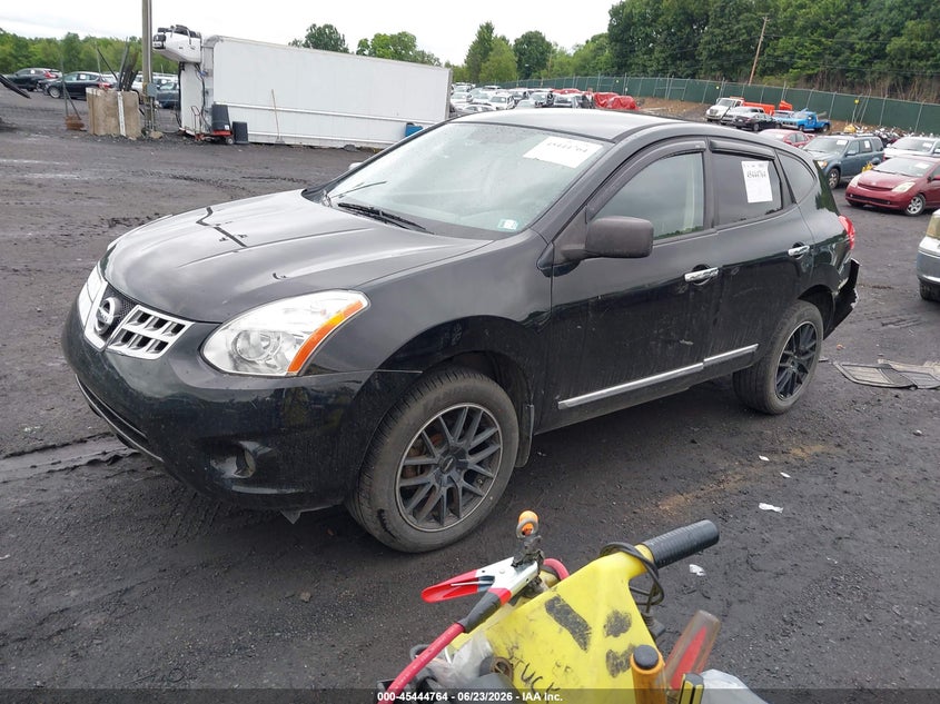 2012 Nissan Rogue VIN JN8AS5MV8CW375240 IAAI salvage auction — LEFT REAR, Salvage (Pennsylvania), sold $300 on 2026-07-14 (photo 2)