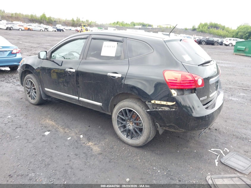 2012 Nissan Rogue VIN JN8AS5MV8CW375240 IAAI salvage auction — LEFT REAR, Salvage (Pennsylvania), sold $300 on 2026-07-14 (photo 3)