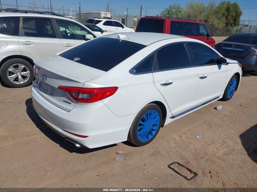 2015 Hyundai Sonata VIN 5NPE34AF4FH095374 IAAI salvage auction — NORMAL WEAR, Clear-Dealer Only (Arizona), sold $1,800 on 2026-07-09 (photo 4)