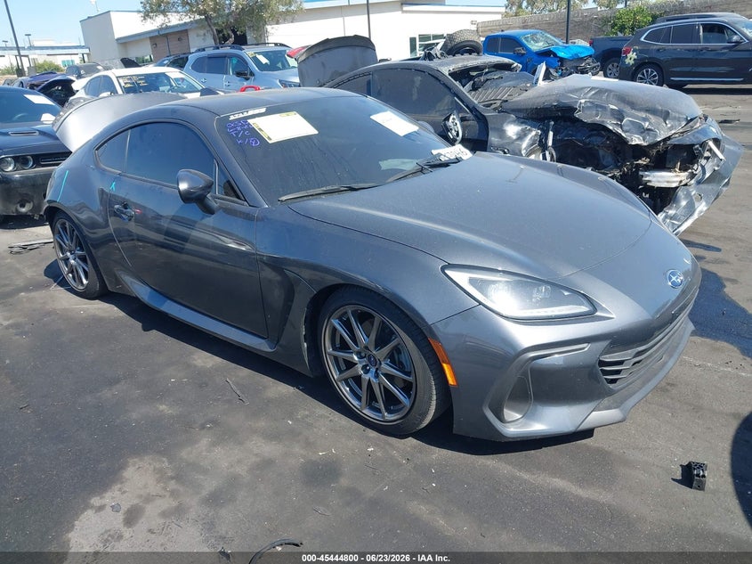 2023 Subaru Brz VIN JF1ZDBB12P9704225 IAAI salvage auction — REAR END, Salvage Title, sold $6,000 on 2026-07-31 (photo 1)