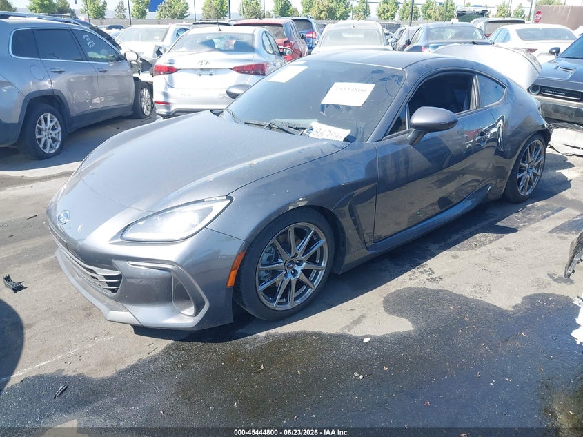 2023 Subaru Brz VIN JF1ZDBB12P9704225 IAAI salvage auction — REAR END, Salvage Title, sold $6,000 on 2026-07-31 (photo 2)