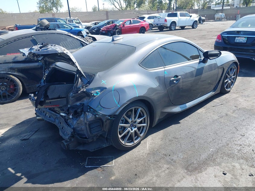 2023 Subaru Brz VIN JF1ZDBB12P9704225 IAAI salvage auction — REAR END, Salvage Title, sold $6,000 on 2026-07-31 (photo 4)