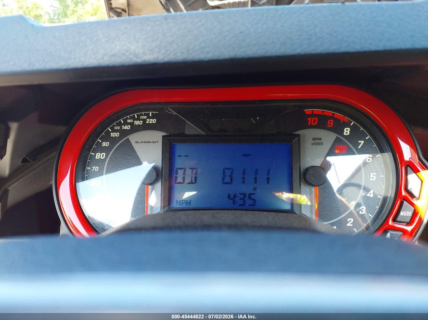 2022 Polaris Slingshot VIN 57XAAPHD4N8151943 IAAI salvage auction — UNKNOWN, Salvage (Illinois), sold $8,400 on 2026-08-17 (photo 7)