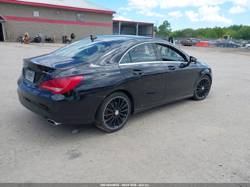 2014 Mercedes-benz Cla-klasse VIN WDDSJ4GB3EN129967 IAAI salvage auction — NORMAL WEAR, Original (Maine), sold $2,625 on 2026-07-06 (photo 4)