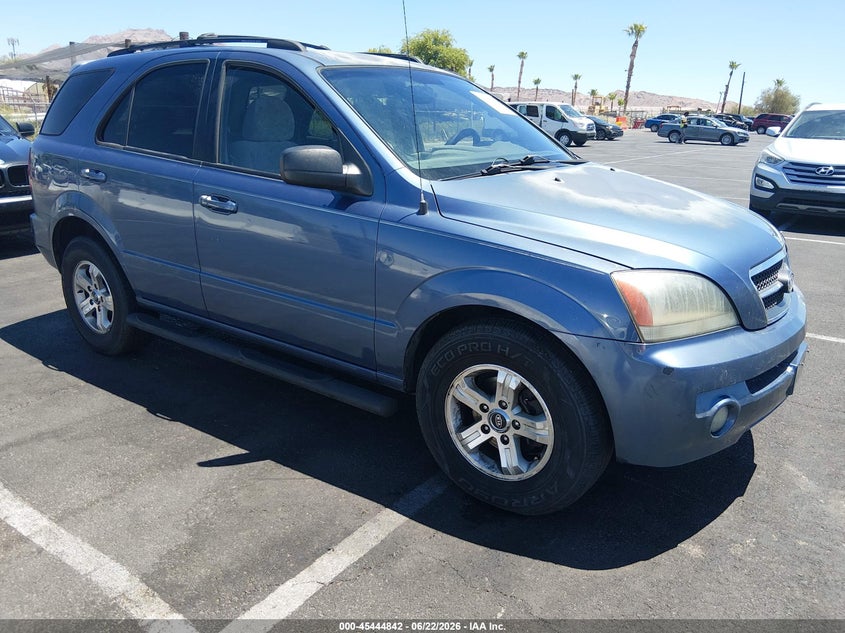 2005 Kia Sorento VIN KNDJC733855436969 IAAI salvage auction — NORMAL WEAR, Clear (Nevada), sold $25 on 2026-07-24 (photo 1)