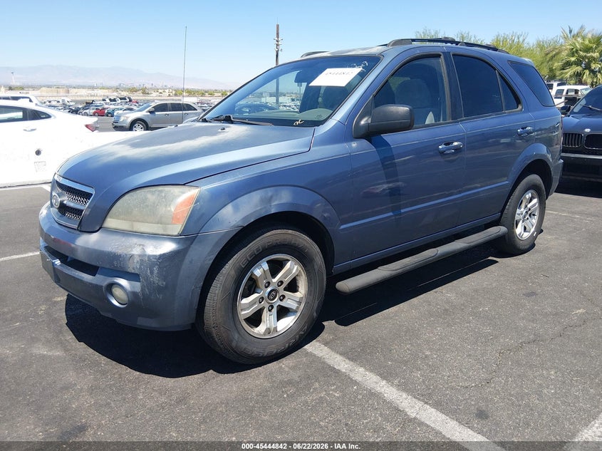 2005 Kia Sorento VIN KNDJC733855436969 IAAI salvage auction — NORMAL WEAR, Clear (Nevada), sold $25 on 2026-07-24 (photo 2)