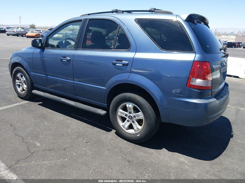 2005 Kia Sorento VIN KNDJC733855436969 IAAI salvage auction — NORMAL WEAR, Clear (Nevada), sold $25 on 2026-07-24 (photo 3)