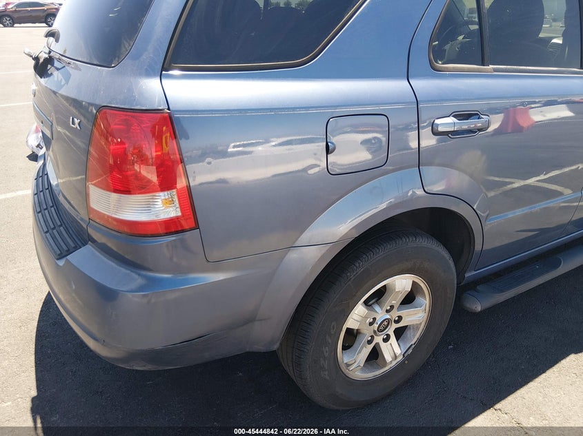 2005 Kia Sorento VIN KNDJC733855436969 IAAI salvage auction — NORMAL WEAR, Clear (Nevada), sold $25 on 2026-07-24 (photo 6)