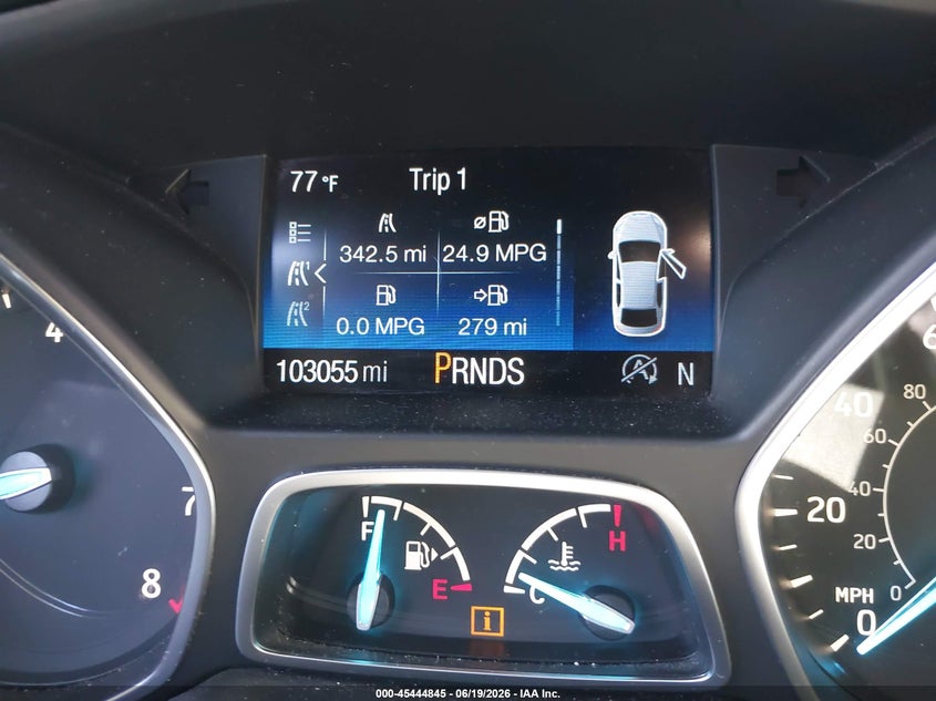 2019 Ford Escape VIN 1FMCU0GD4KUA35707 IAAI salvage auction — LEFT FRONT, Salvage Title, sold $1,500 on 2026-07-29 (photo 7)