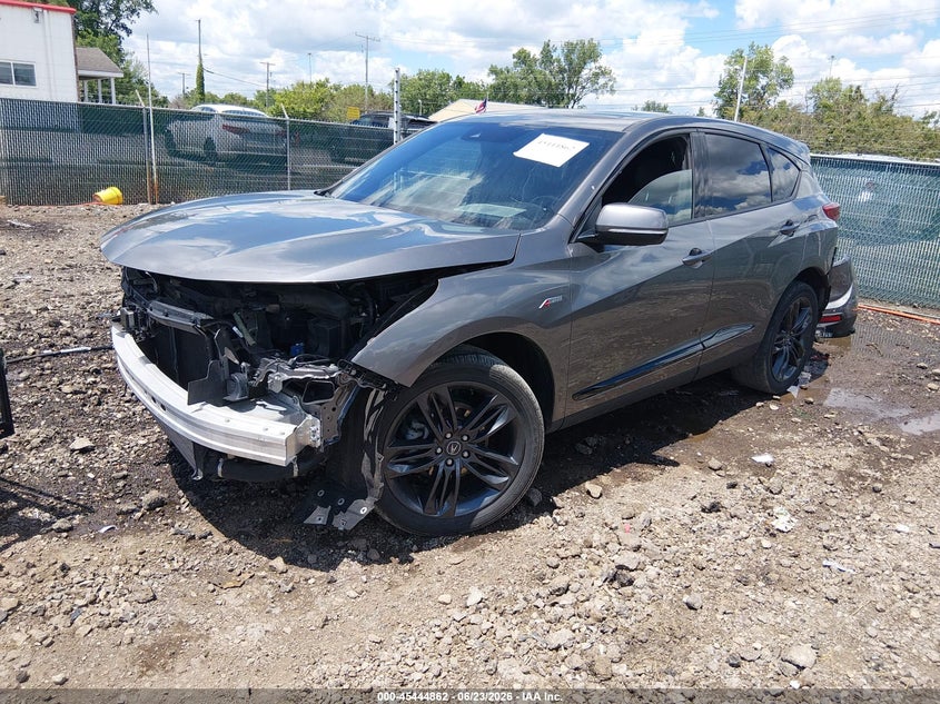 2022 Acura Rdx VIN 5J8TC2H64NL007839 IAAI salvage auction — FRONT END, Salvage (Ohio), sold $6,600 on 2026-07-18 (photo 2)
