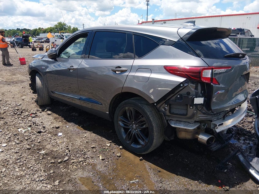 2022 Acura Rdx VIN 5J8TC2H64NL007839 IAAI salvage auction — FRONT END, Salvage (Ohio), sold $6,600 on 2026-07-18 (photo 3)