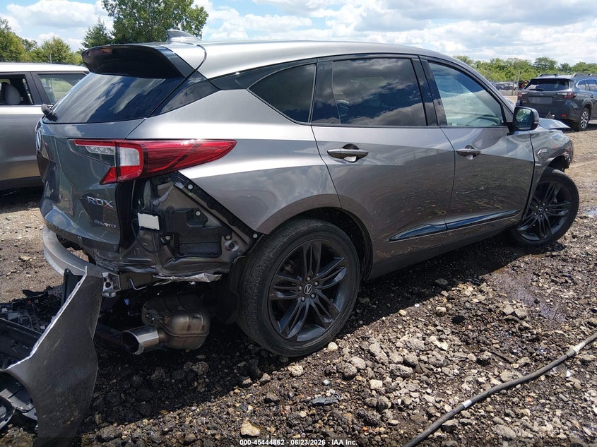 2022 Acura Rdx VIN 5J8TC2H64NL007839 IAAI salvage auction — FRONT END, Salvage (Ohio), sold $6,600 on 2026-07-18 (photo 4)